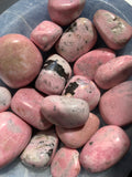 Rhodonite Tumble - one piece