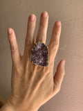 Amethyst Stardust Ring