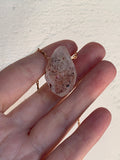 Vampire Quartz Pendant - 18” rose gold