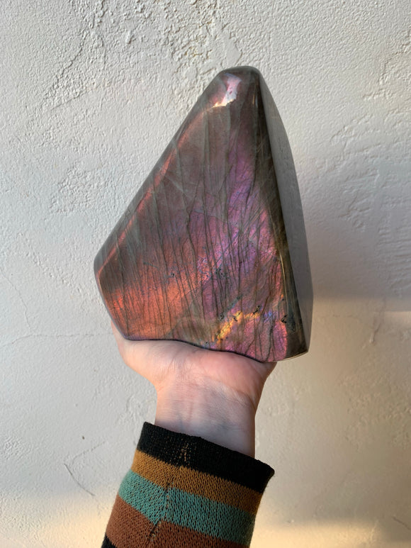 Sunset labradorite freeform
