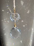 Be Mine - Heart Crystal prism Suncatcher - crystal valentine- sun catcher, sun prism, rainbow maker, crystal heart