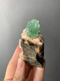 Collector Piece: Green Apophyllite flower