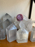 Rare red/ purple Druzy Aura Chalcedony Rosette