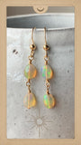 Single or Double drop Opal Earrings