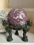 Lepidolite Sphere 958g