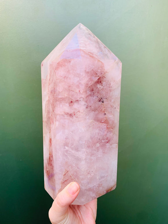 Insane Fire Quartz - Hematoid Quartz 10” tall