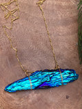 Aura Kyanite Necklace