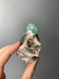Collector Piece: Green Apophyllite flower