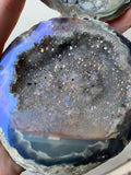 Druzy Rainbow Aura Geode