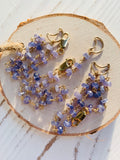 Rare tanzanite beaded bracelet