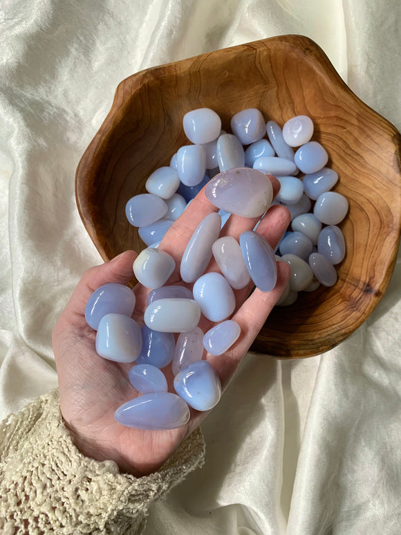 Blue Chalcedony from Turkey- one piece