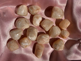 Peach Stilbite Tumble