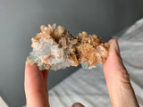 Creedite flower with fluorite