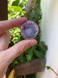 Purple to pink Aura Chalcedony