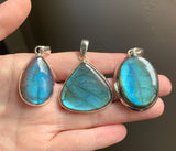 Enchanting Blue Labradorite Pendants