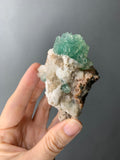 Collector Piece: Green Apophyllite flower