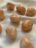 Peach Stilbite Tumble