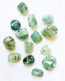 Prehnite with Epidote Tumble - one piece