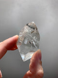 Silver Rutile and Brookite in Quartz