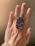 Amethyst Stardust Ring