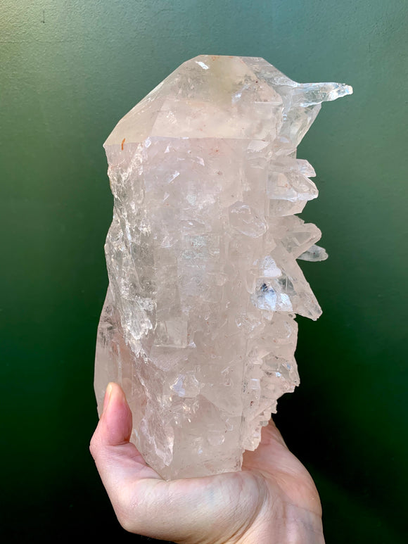 Rare Pink Quartz Point