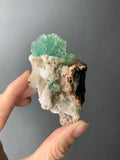 Collector Piece: Green Apophyllite flower