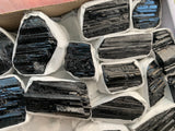 Raw Black Tourmaline set of 3