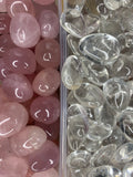 Clear Quartz Tumble teardrop