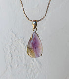Ametrine sterling silver necklace - 18”